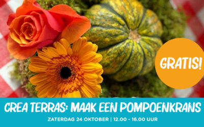 Crea Terras: maak gratis een pompoenkrans